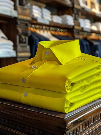 Men's Luxury Romantic Contrast Color Print Long Sleeve Shirt