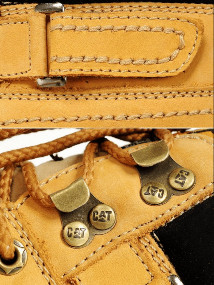 Vintage outdoor thick leather Martin boots