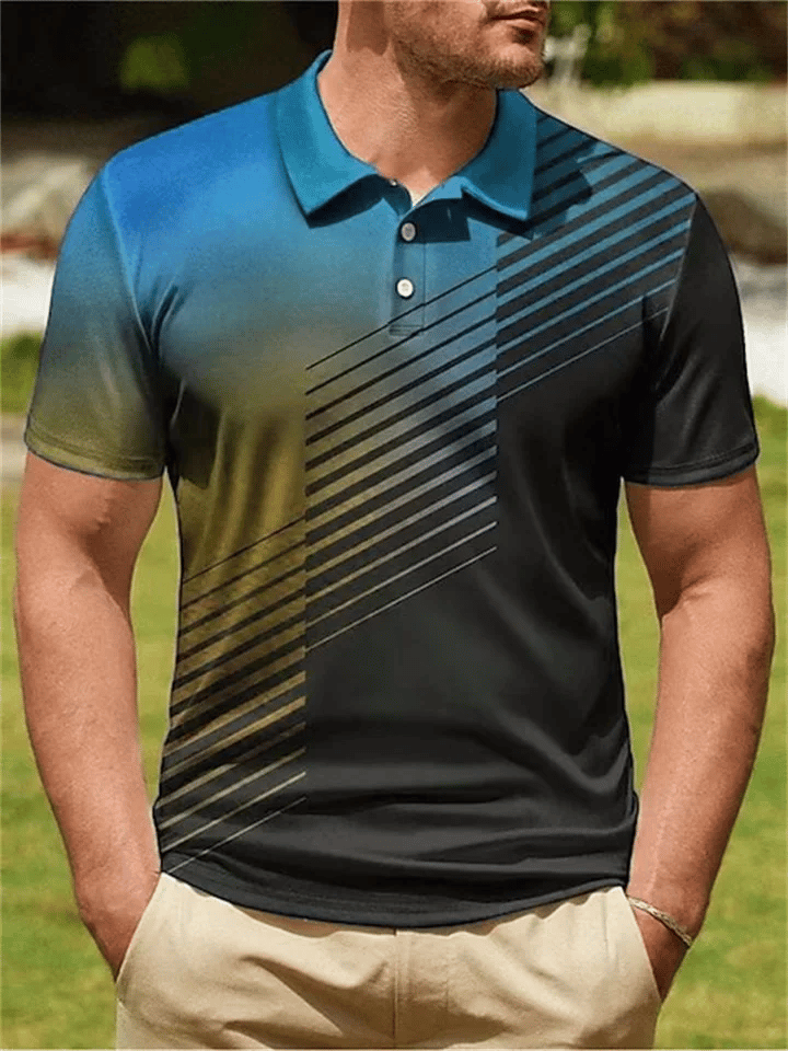 Men's Casual Business Fashion Polo Shirts
