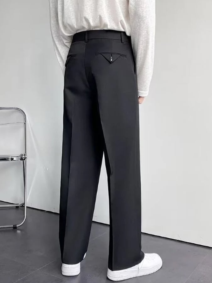 Men's Casual High Waisted Pants