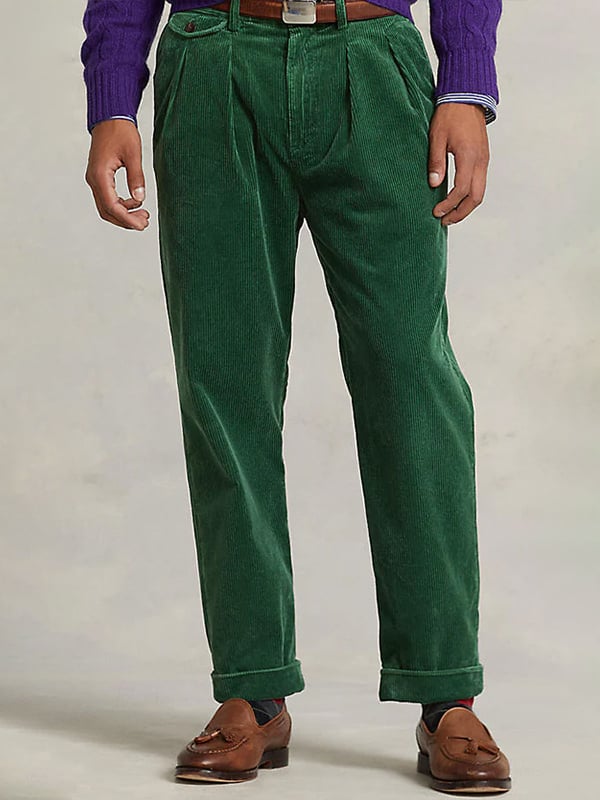 Men's Vintage Waffle Knit Outdoor Overalls