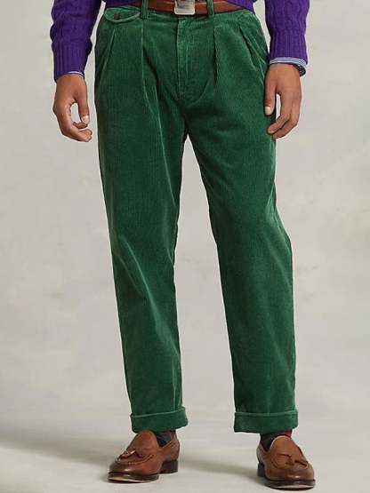 Men's Vintage Waffle Knit Outdoor Overalls