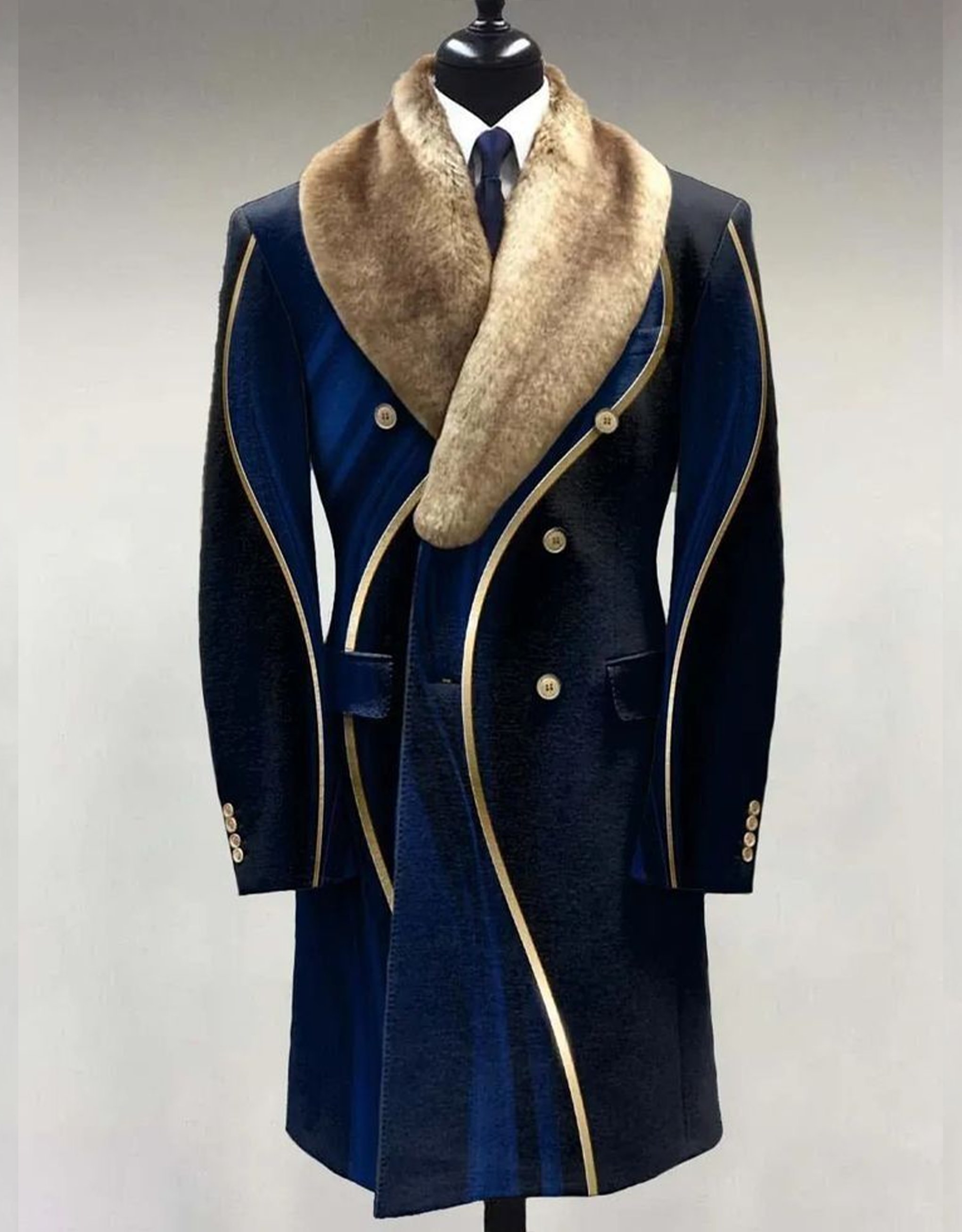 Men's Retro Fashion Coat Jacket