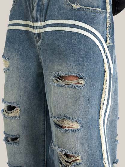 Men's Stylish Casual Ripped Jeans