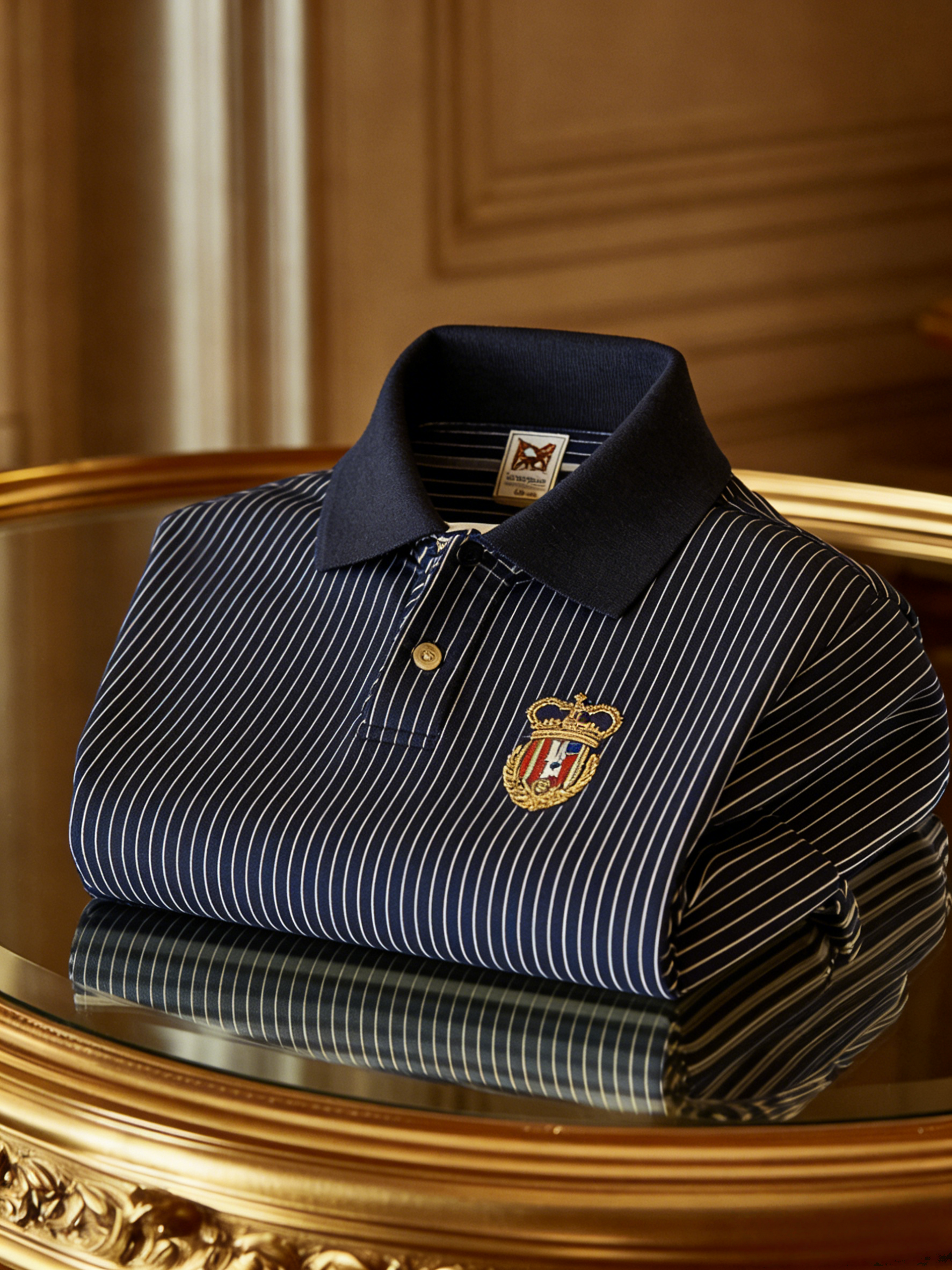 Men's Business Casual Button Short Sleeve Polo Shirt