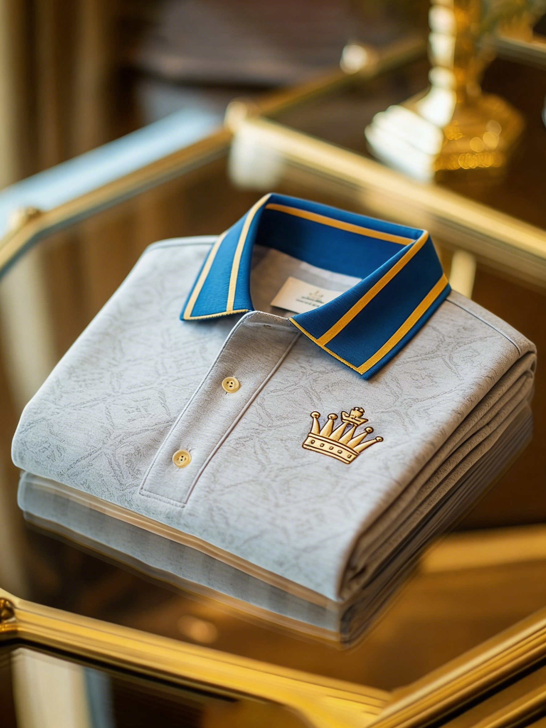 Men's Business Casual Button Short Sleeve Polo Shirt