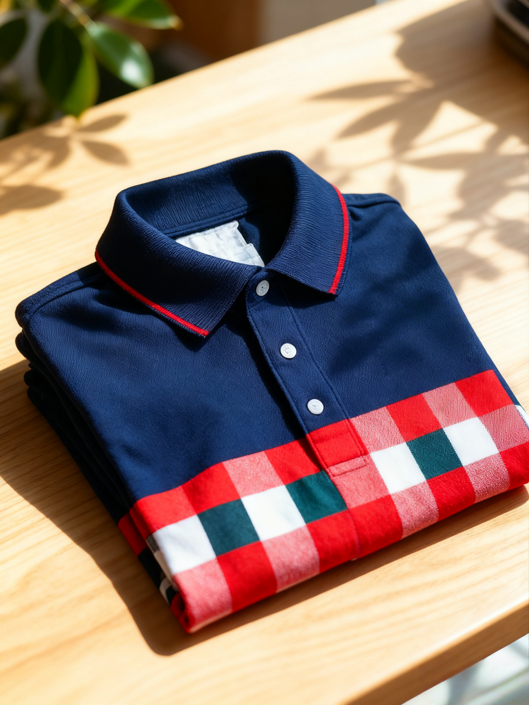 Men's Business Button-Down Short Sleeve Polo Shirt