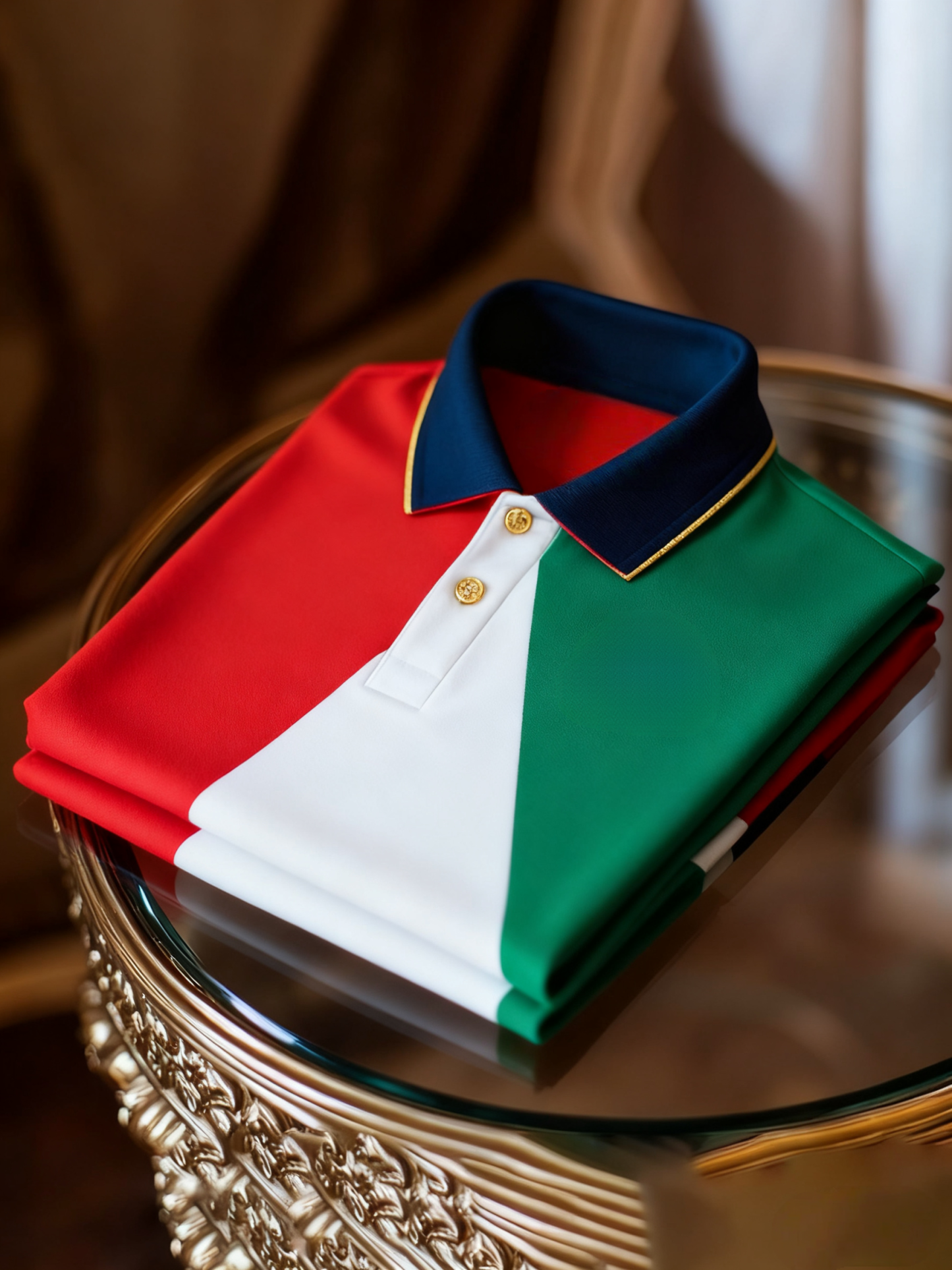 Men's Business Button-Down Short Sleeve Polo Shirt