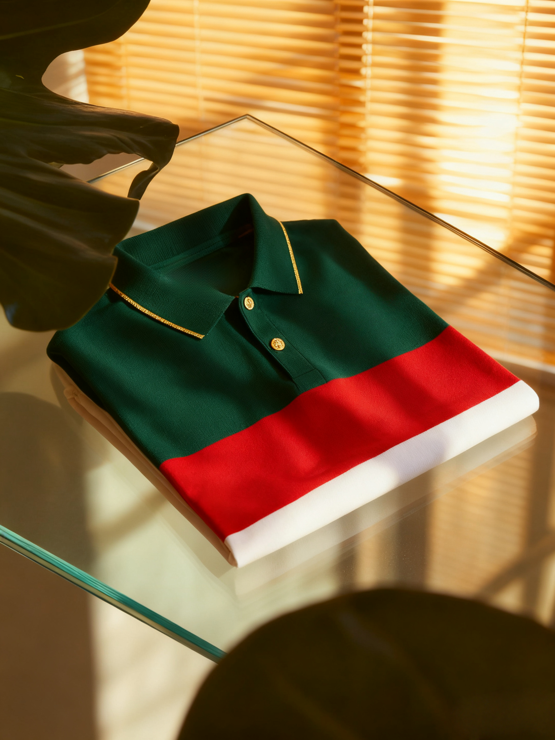 Men's Business Button-Down Short Sleeve Polo Shirt