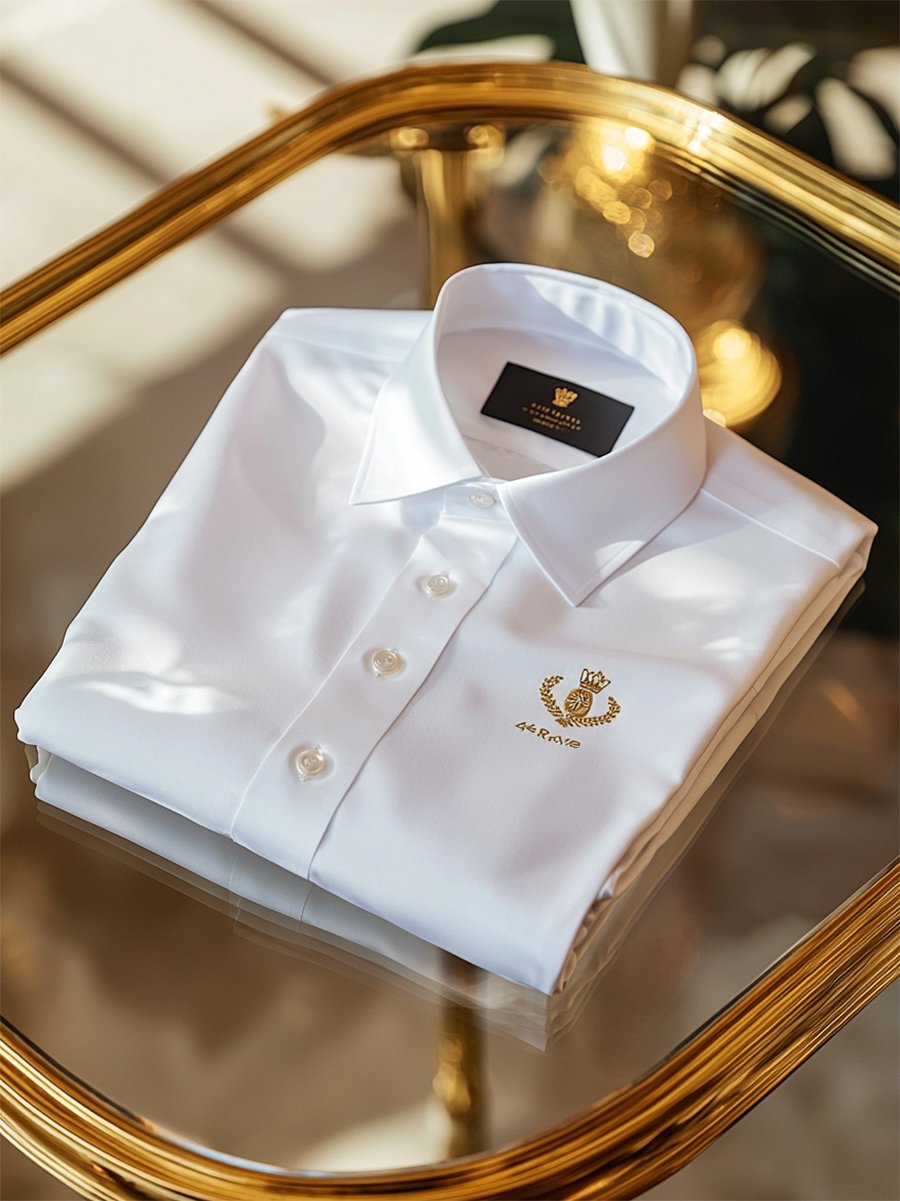 Men's Business Casual Long Sleeve Shirt