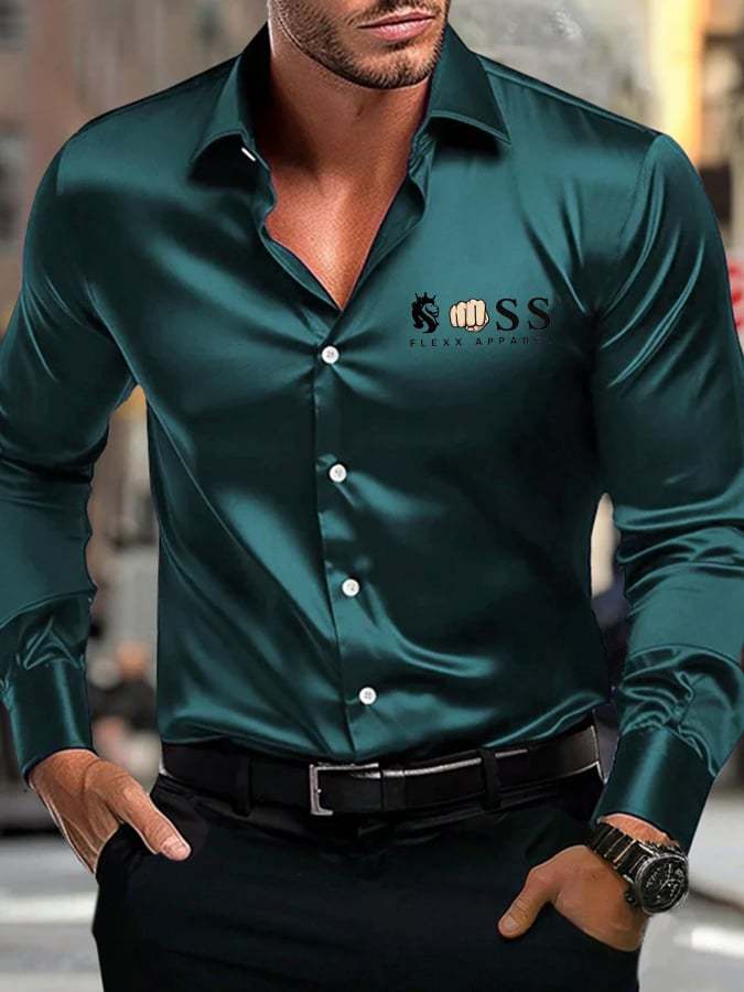 Men's Business Luxury Long Sleeve Shirt