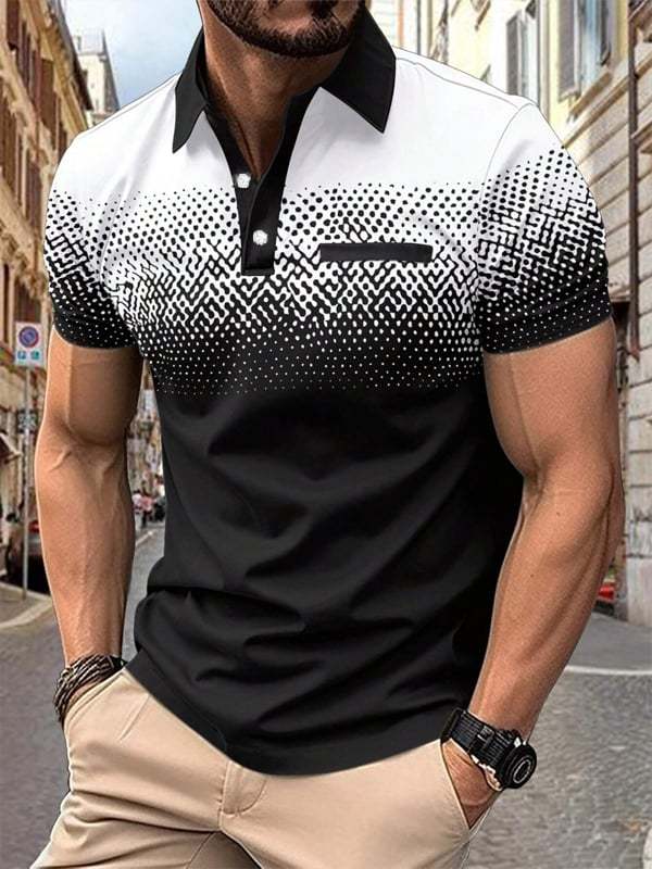 Men's Casual Business Fashion Polo Shirts