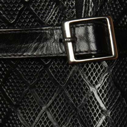 Fashion Carved Buckle Design Business Men'S Leather Shoes