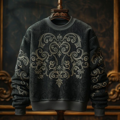 Embrace Modern Elegance Stylish Prestige Man Sweatshirt