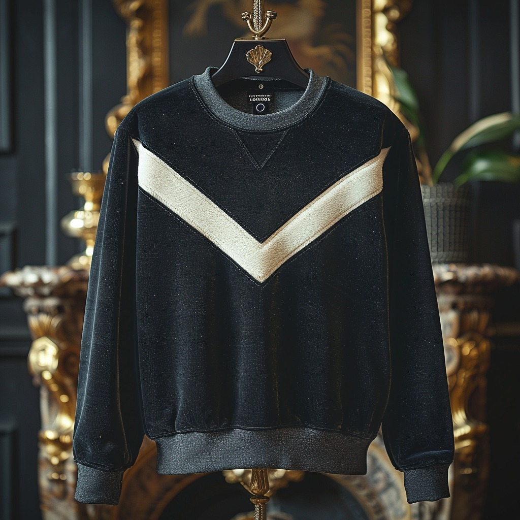 Embrace Modern Elegance Stylish Prestige Man Sweatshirt