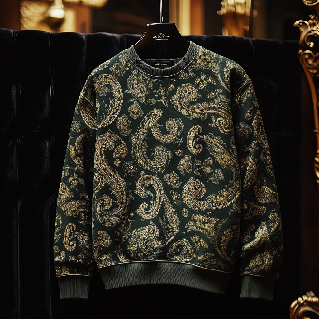 Embrace Modern Elegance Stylish Prestige Man Sweatshirt