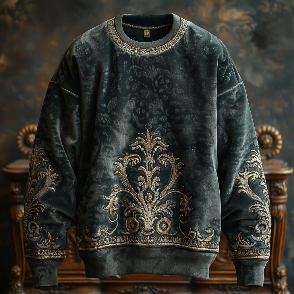 Embrace Modern Elegance Stylish Prestige Man Sweatshirt