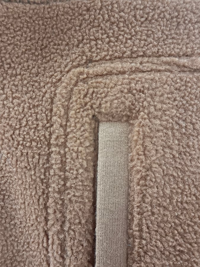 Men's Outdoor Plush Warm Pocket Jacket