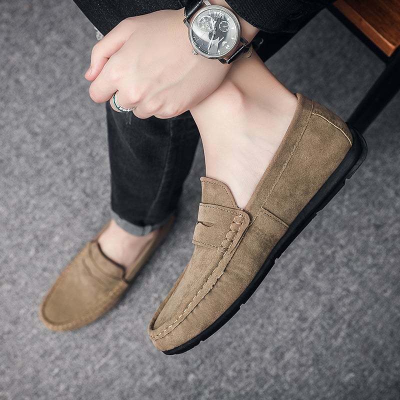 Leisure Trend Foot Covering Soft Sole Driving Lefu Shoes