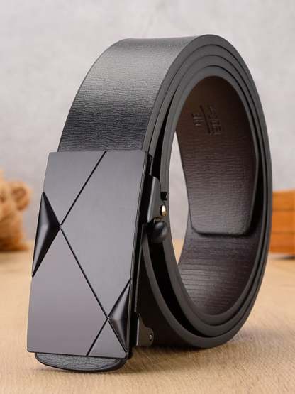 Men'S Automatic Buckle Smooth Buckle Business Belt