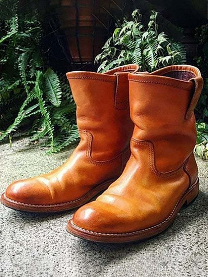 Men's Western Retro Booties