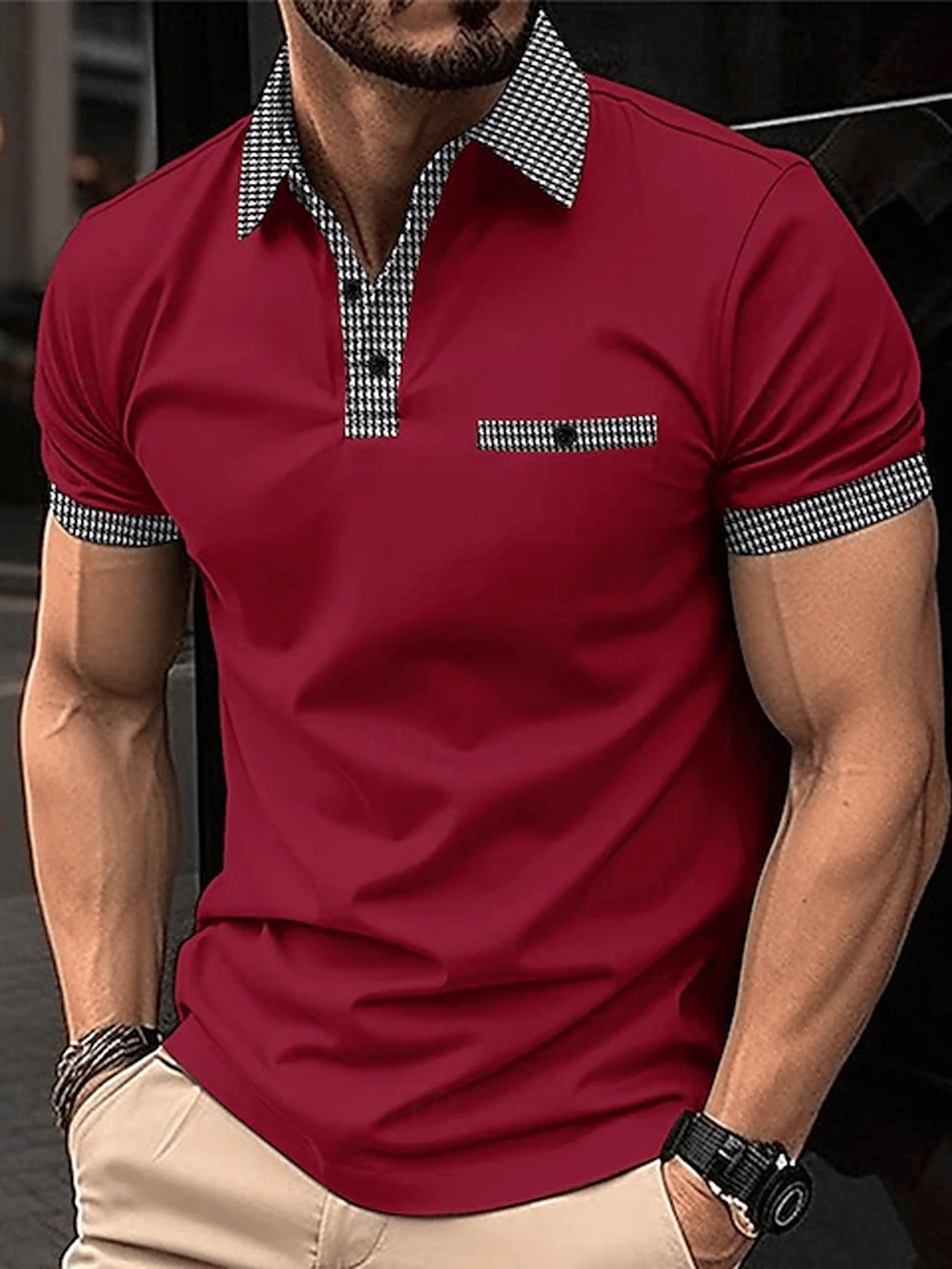 Men's Casual Business Fashion Polo Shirts