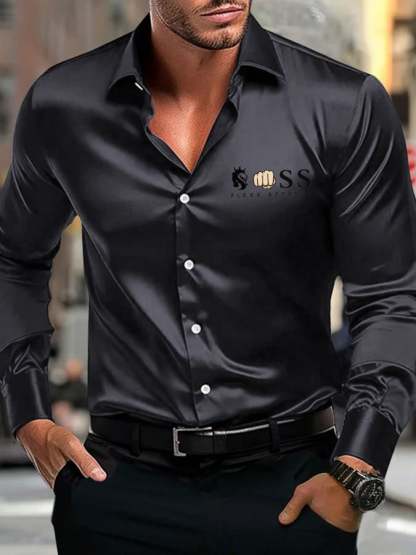 Men's Business Luxury Long Sleeve Shirt