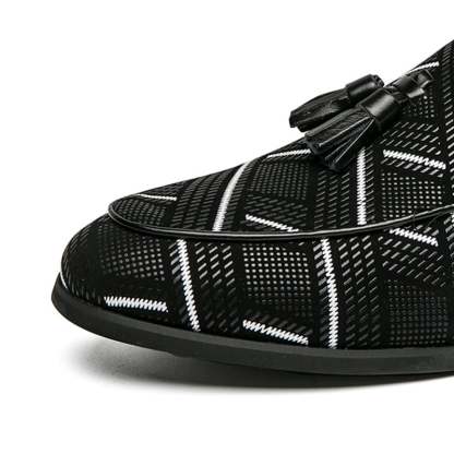 Men'S Fashion All-Match Ethnic Style Casual Leather Shoes