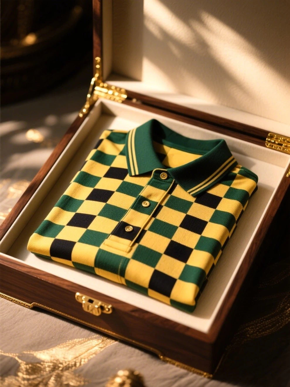 Men's Business Casual Button Short Sleeve Polo Shirt