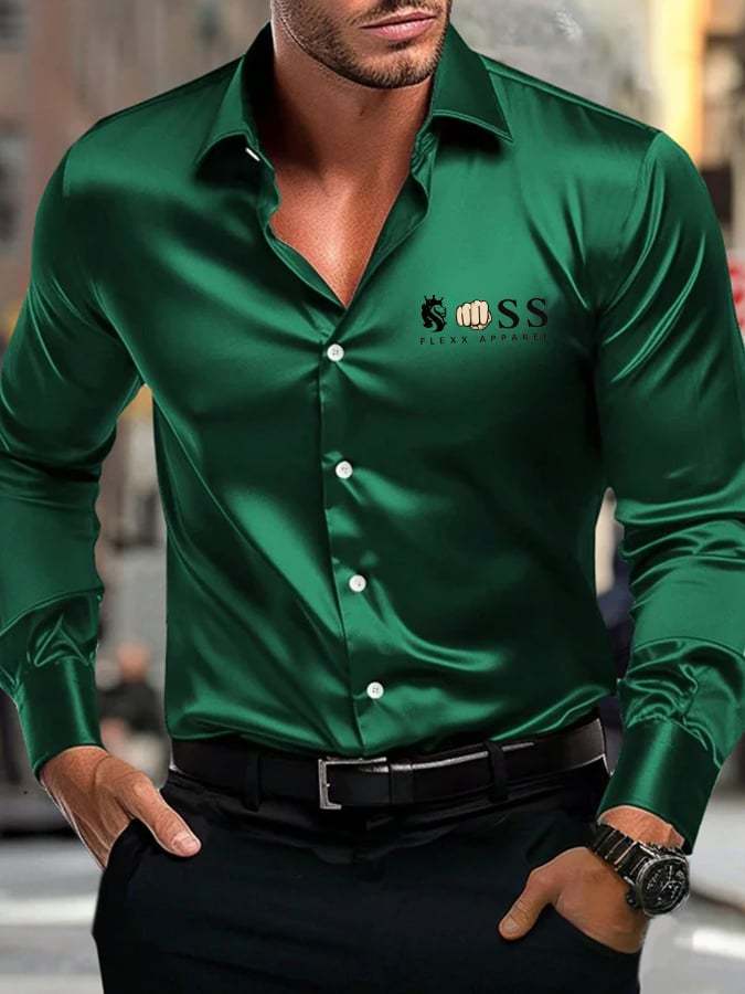 Men's Business Luxury Long Sleeve Shirt