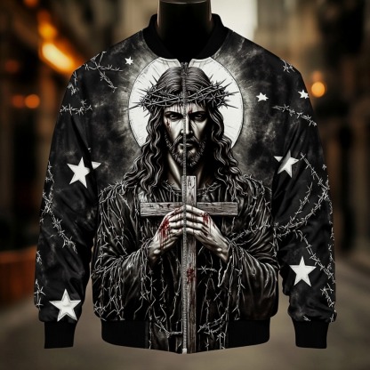 High-end Luxury Fashion Crew Neck Jacket