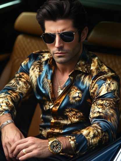 Business Classic Luxury High Quality Versatile Men's Fashion Long-sleeved Shirt