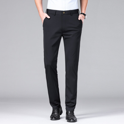 Men's Unique Fashion  Casual  Suit Pants High Elasticity