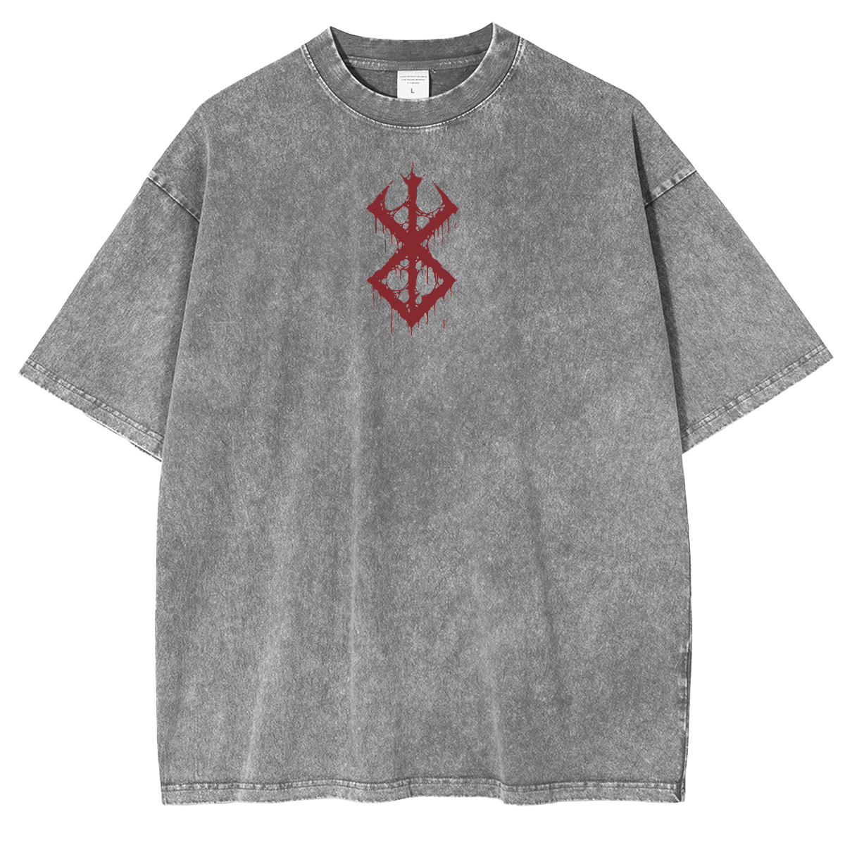 Guts Cursed Armor Grim Unisex Washed T-Shirt