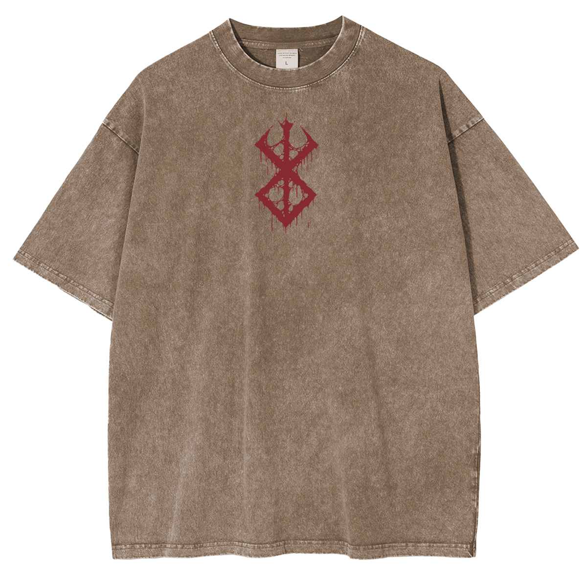 Guts Cursed Armor Grim Unisex Washed T-Shirt