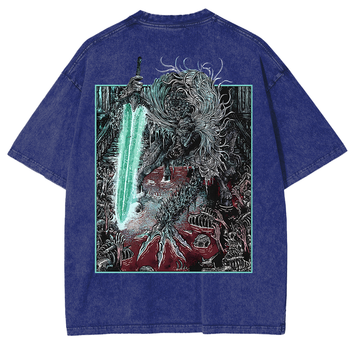 Bloodborne Ludwig The Accursed Holy Blade Grim Unisex Washed T-Shirt