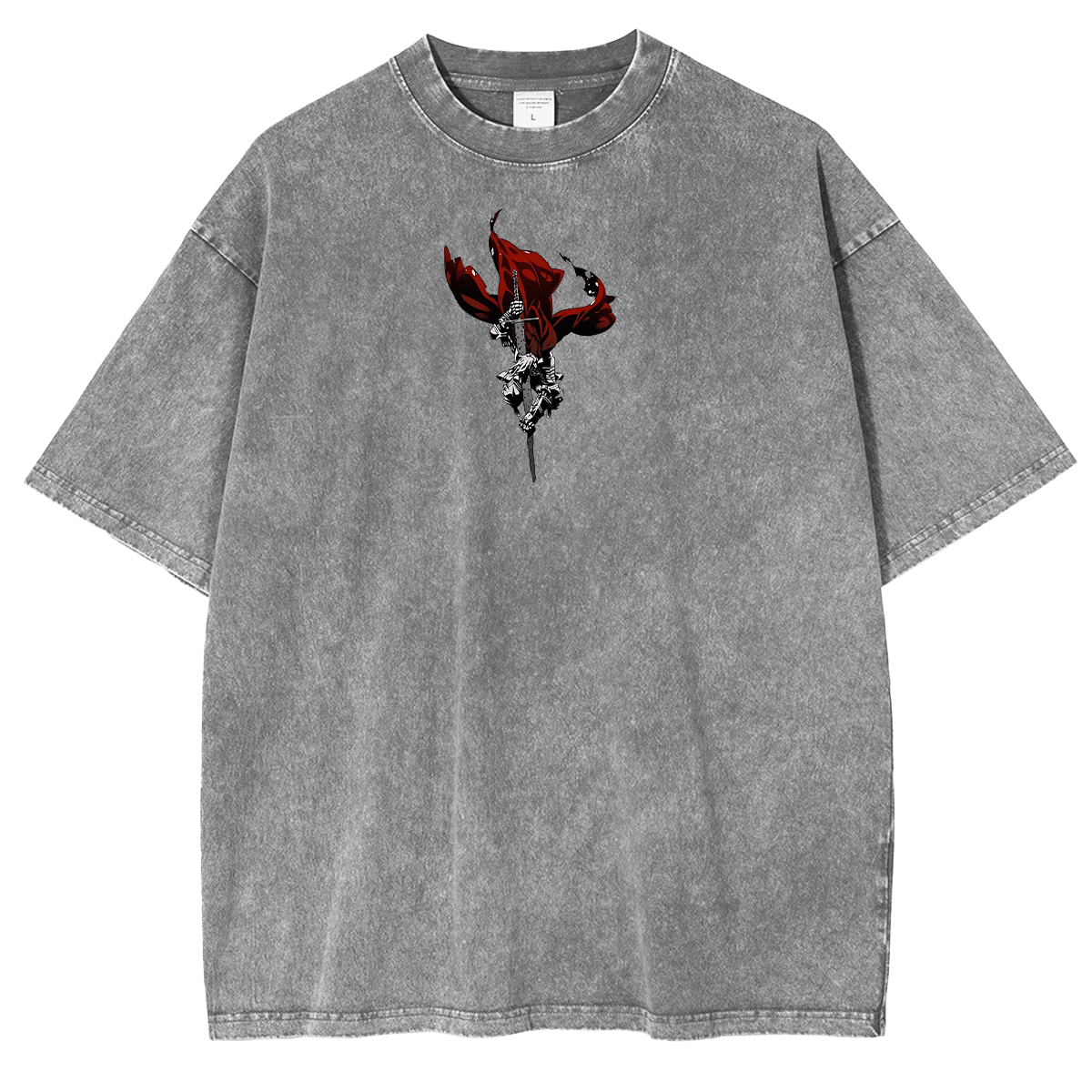 Dark Souls Slave Knight Gael Grim Unisex Washed T-Shirt