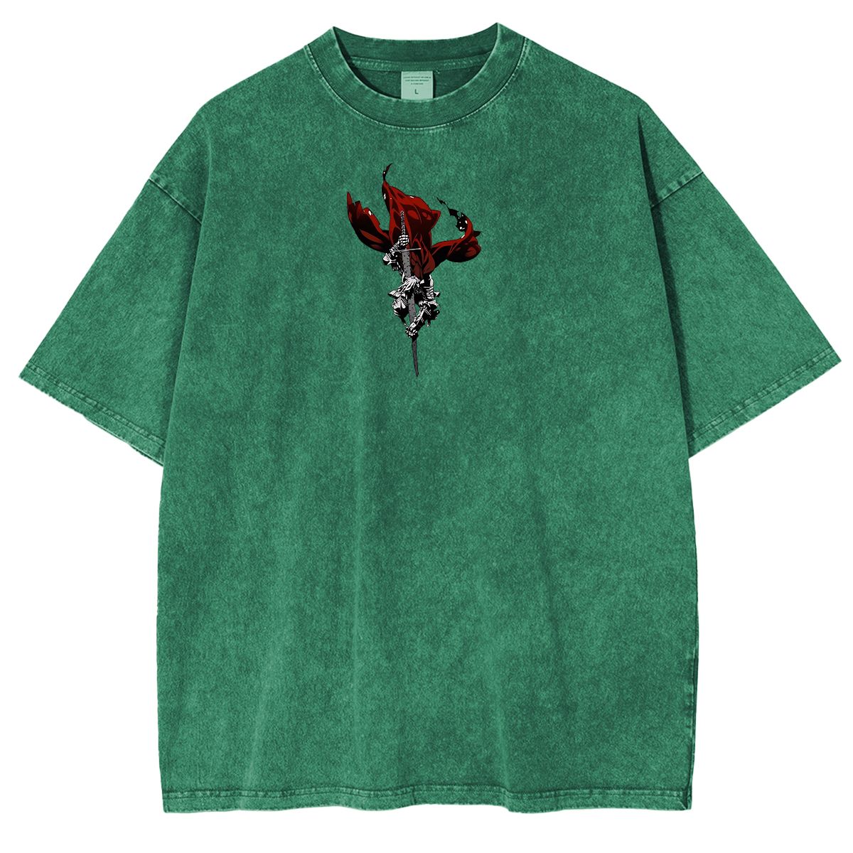 Dark Souls Slave Knight Gael Grim Unisex Washed T-Shirt