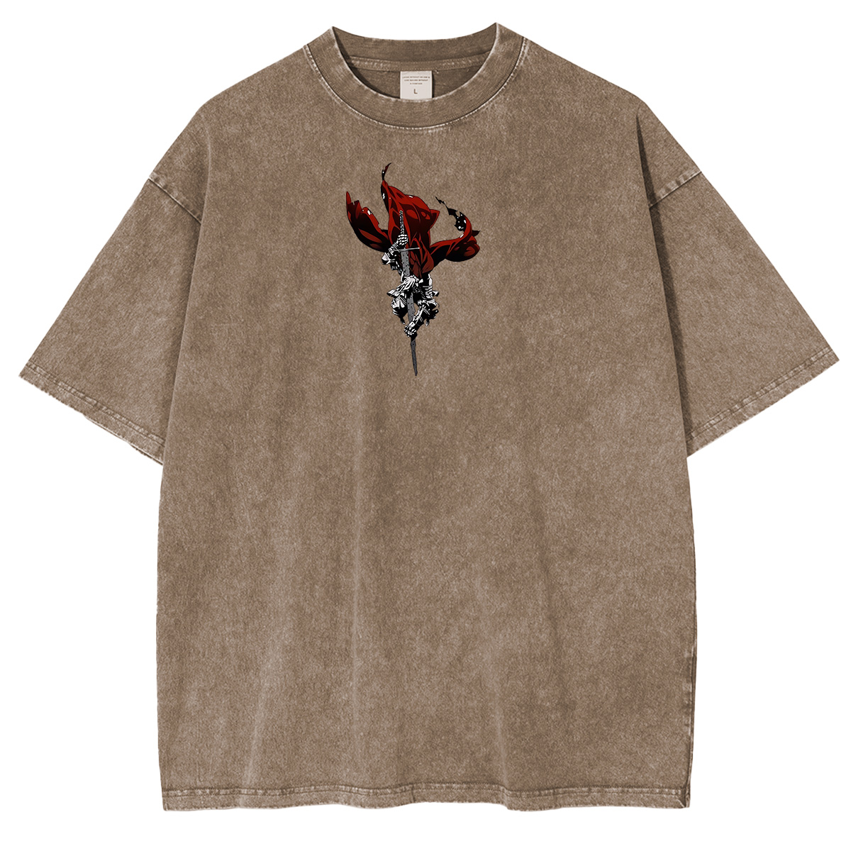 Dark Souls Slave Knight Gael Grim Unisex Washed T-Shirt