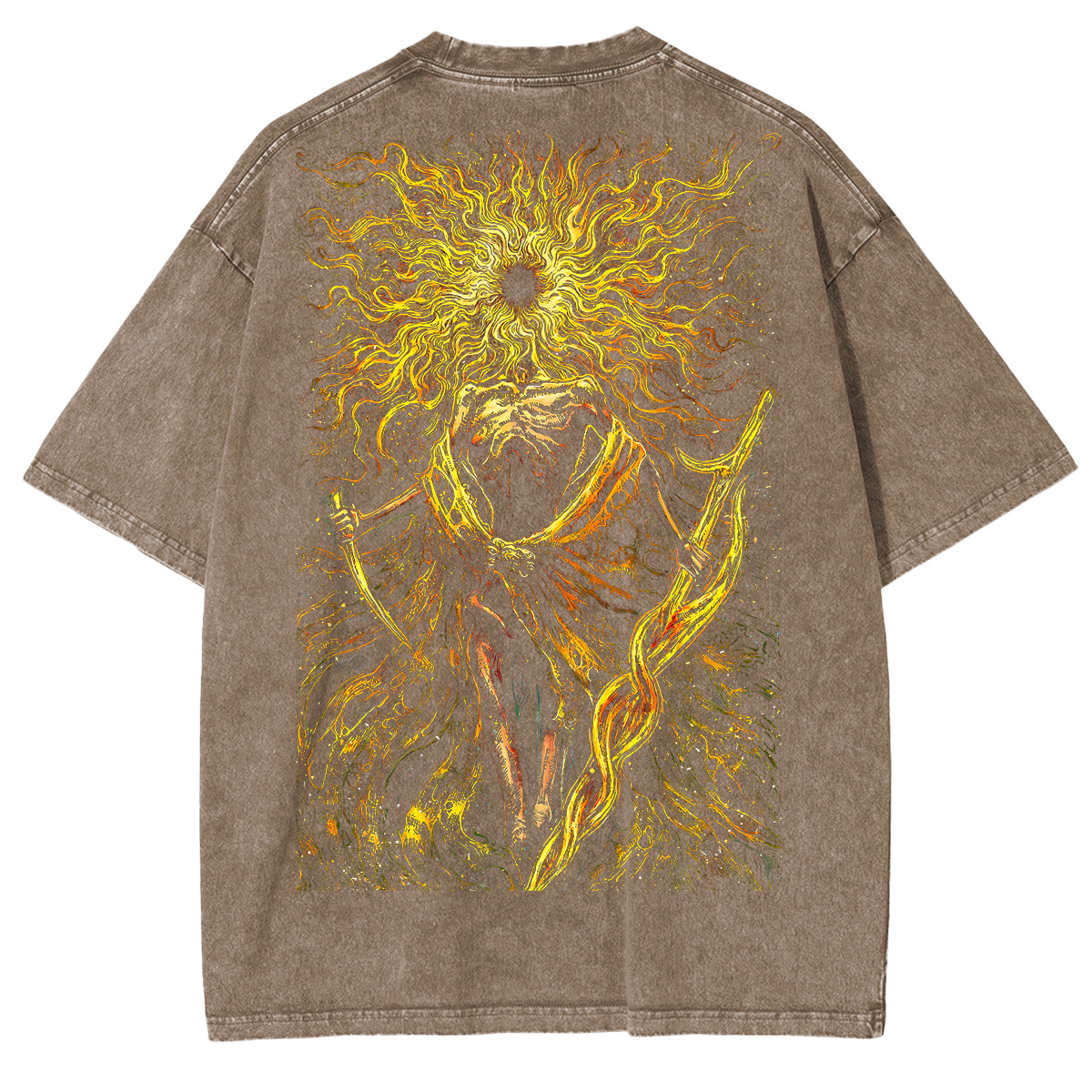 The Lord of Frenzied Flame Unisex Washed T-Shirt