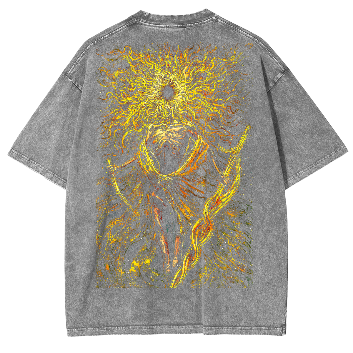 The Lord of Frenzied Flame Unisex Washed T-Shirt