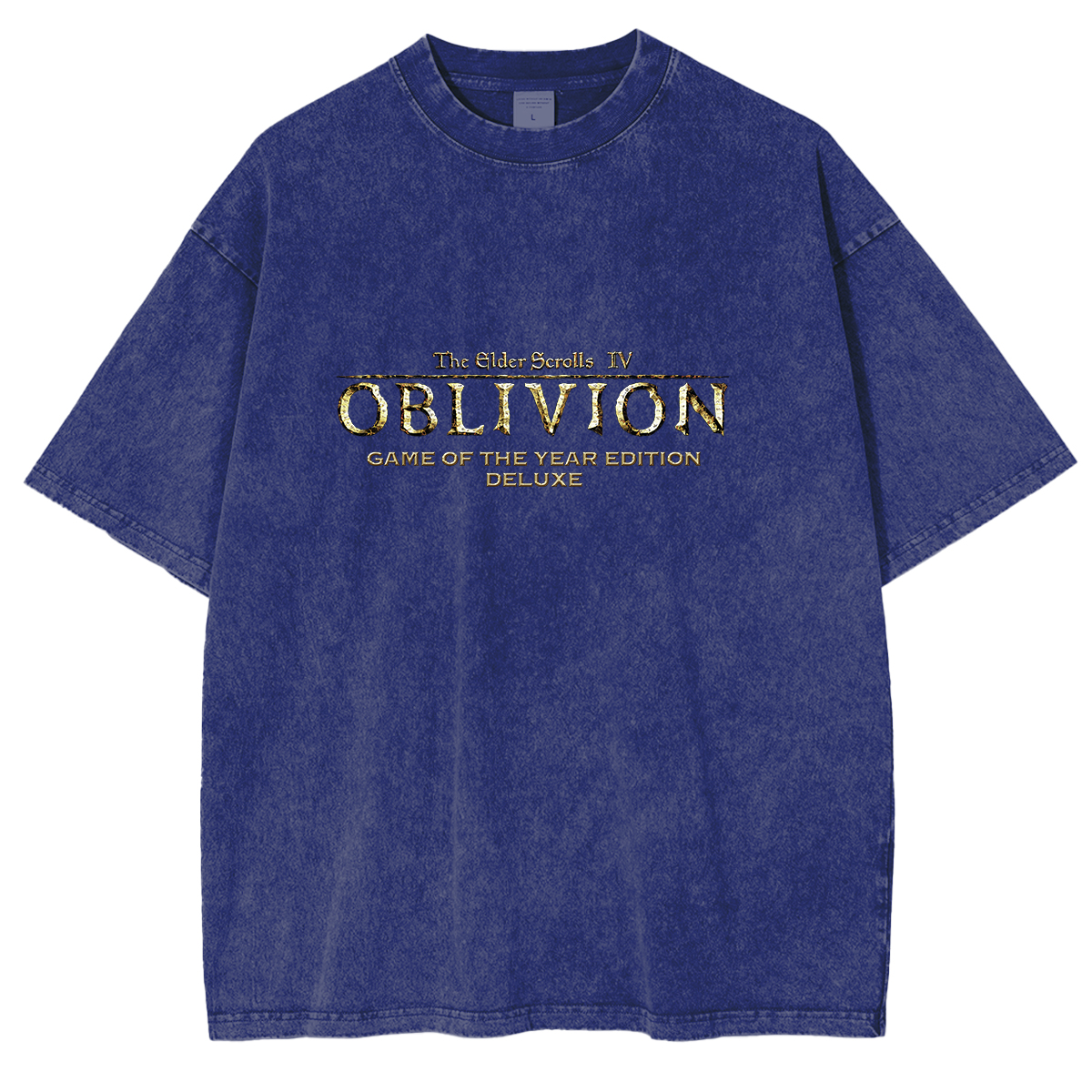 The Elder Scrolls IV Obilivion Remastered Vintage Washed Unisex T-Shirt
