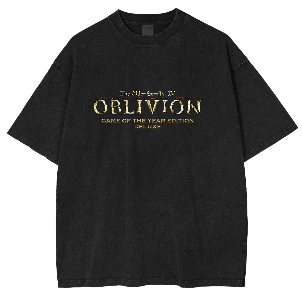 The Elder Scrolls IV Obilivion Remastered Vintage Washed Unisex T-Shirt