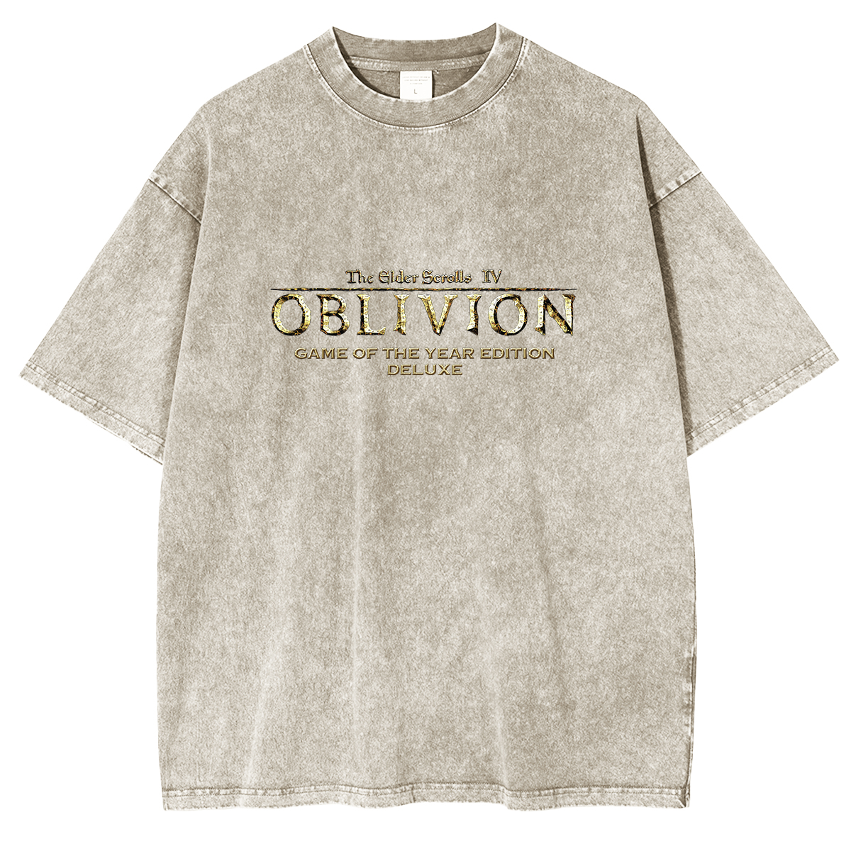 The Elder Scrolls IV Obilivion Remastered Vintage Washed Unisex T-Shirt