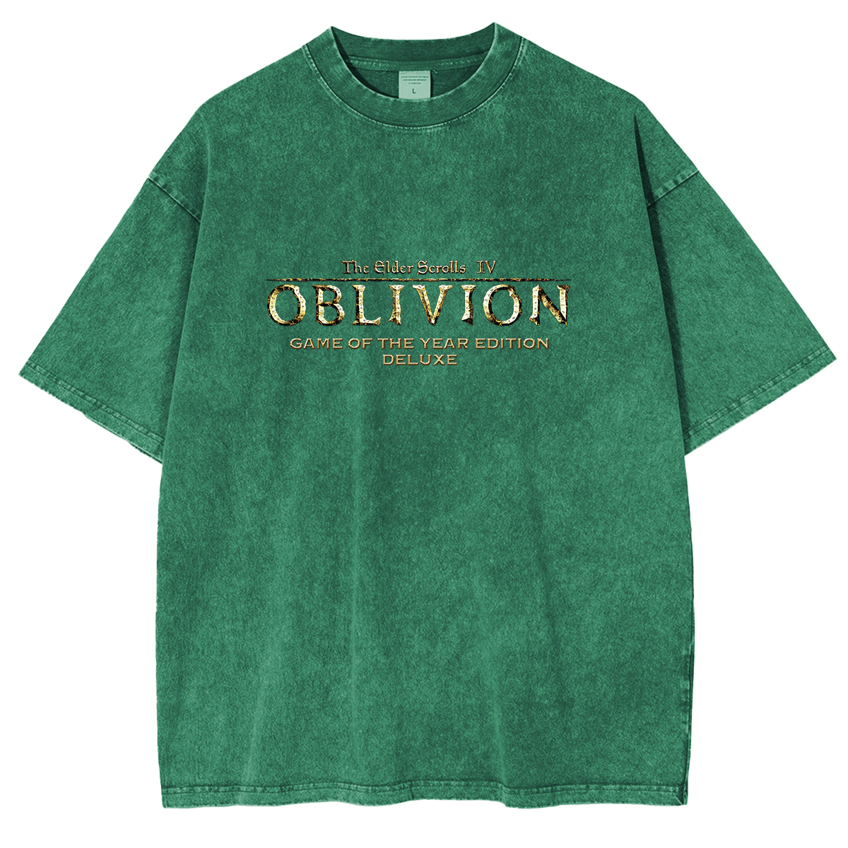 The Elder Scrolls IV Obilivion Remastered Vintage Washed Unisex T-Shirt