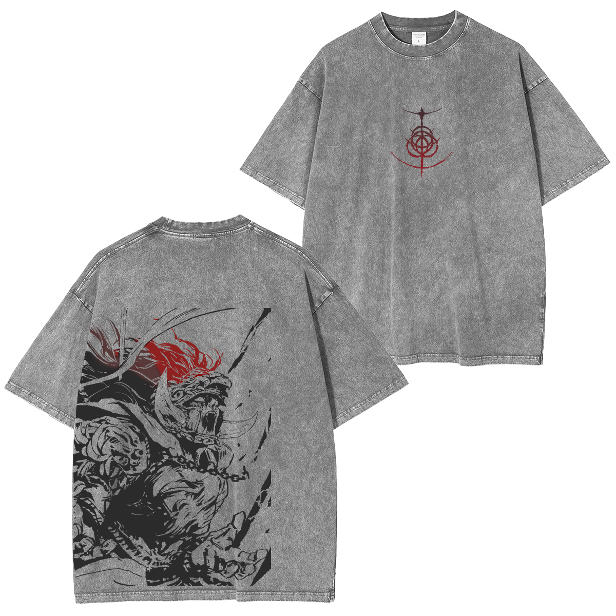 Eldenring Radahn Vintage Game Washed Unisex T-Shirt