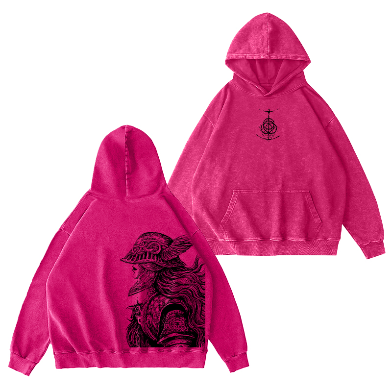 Malenia, blade of miquella Unisex Washed Hoodie