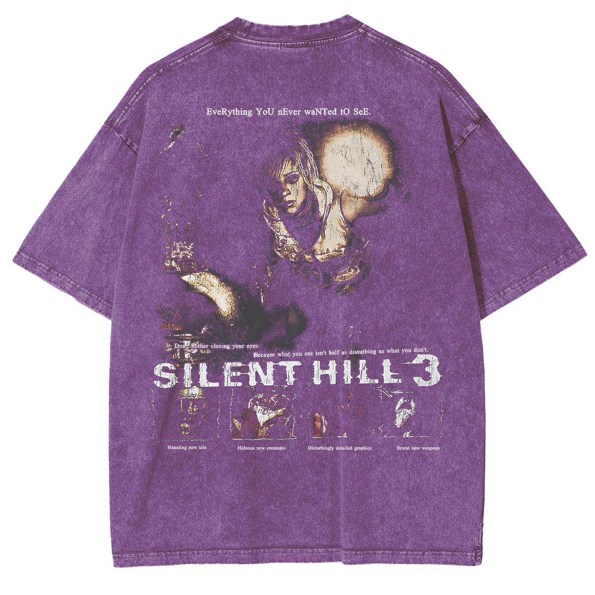 Silent Hill 3 - Everything You Never Wanted To See Unisex Washed T-Shirt