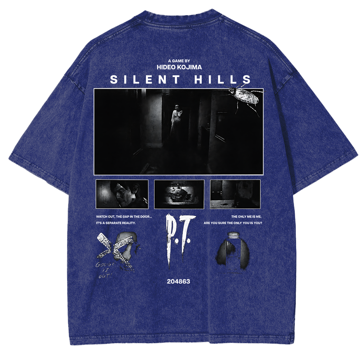 Silent Hill Genesis Vintage Unisex Washed T-Shirt