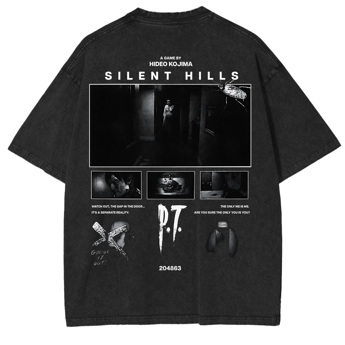 Silent Hill Genesis Vintage Unisex Washed T-Shirt